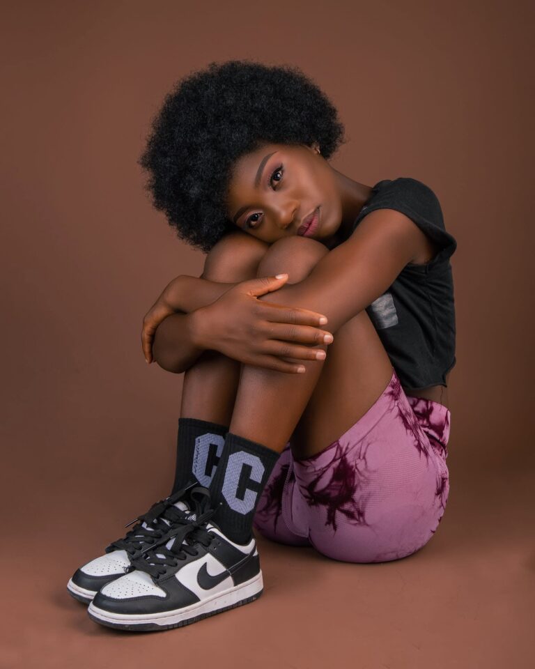 Girl with Afro